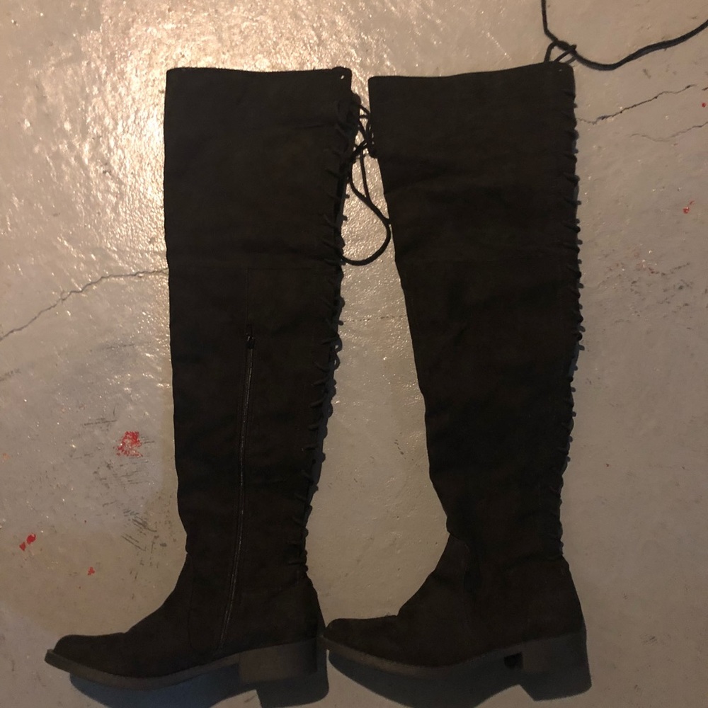 Thigh high boots